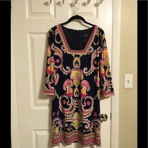 Colorful tunic dress
