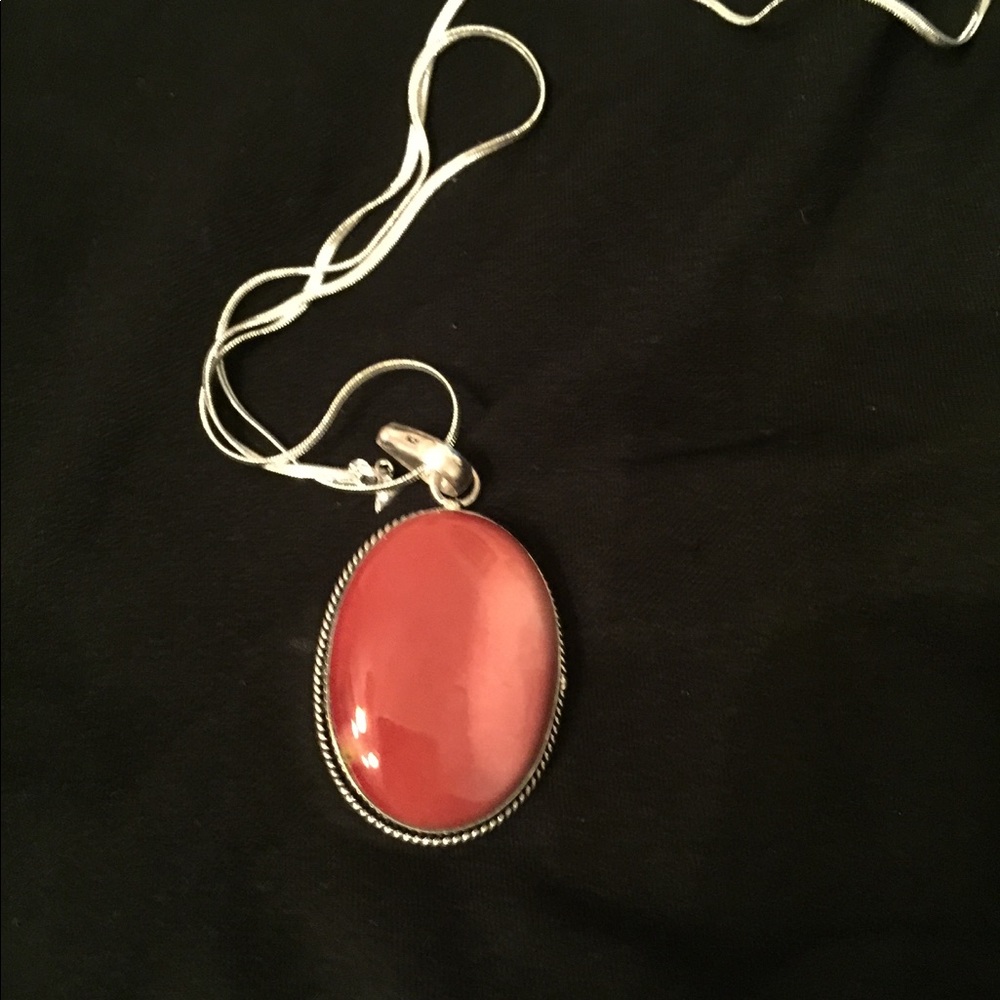 Mooakite Pendant With 18 in chains