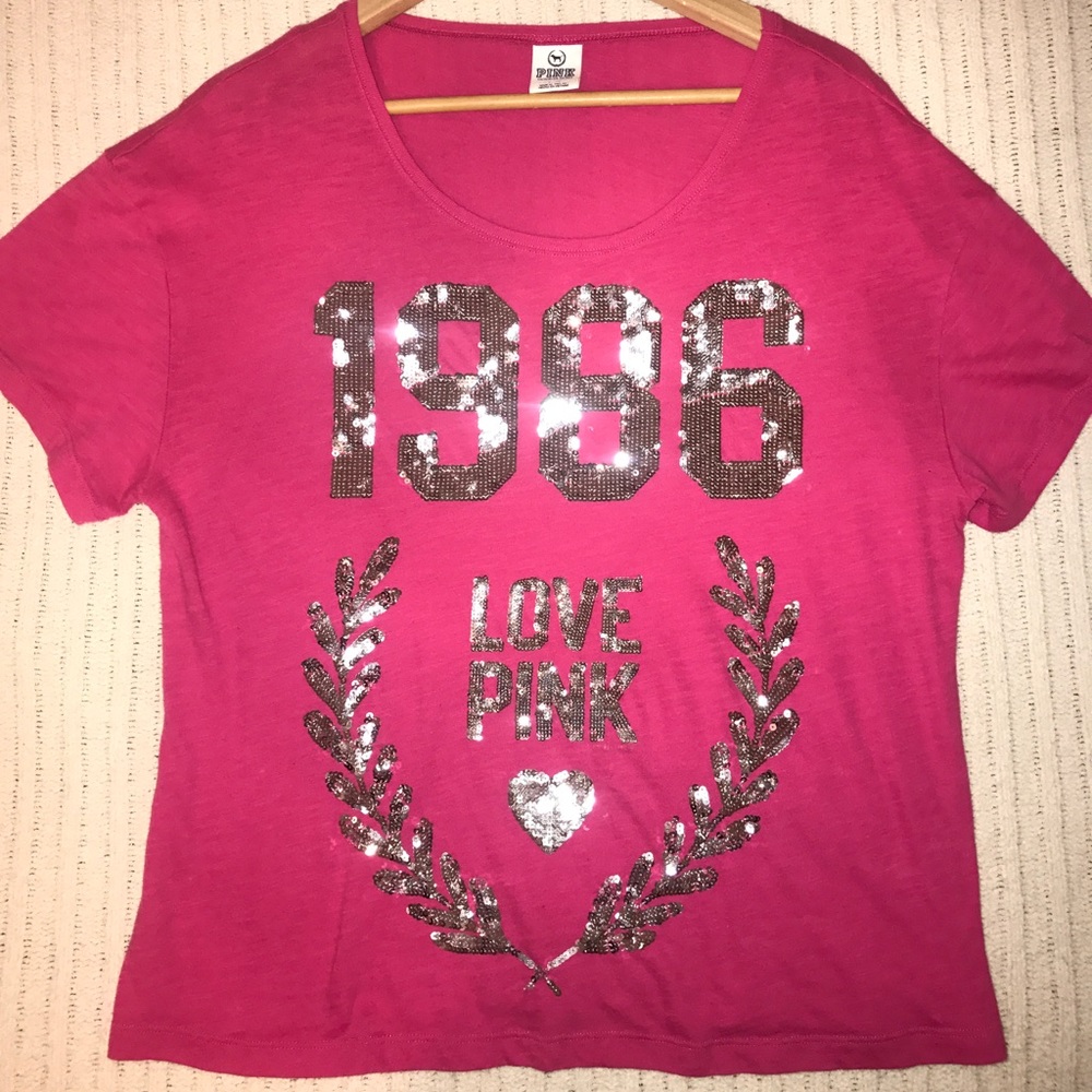 Victoria's Secret PINK sequined top