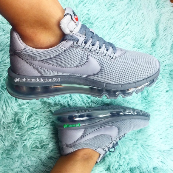 Nike Air Max LD-zero women's tripple gray sneakers - Picture 3 of 7