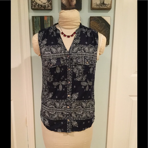 H&M L.O.G.G. Label of Graded Goods Blouse - Sz 8 - Picture 1 of 4