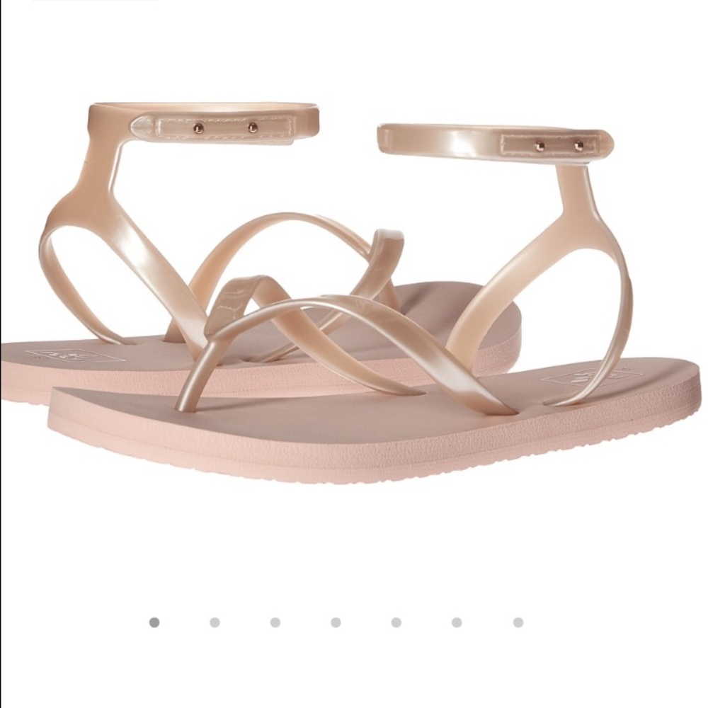 NWT little stargazer ankle wrap sandal / flip flop