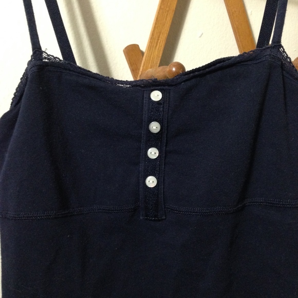 VICTORIA'S SECRET Navy Blue Tank Size Small - Picture 2 of 4