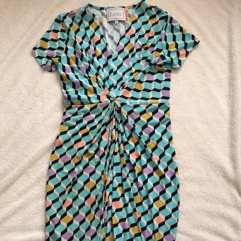 Leota New York Birds and Bees Dress S