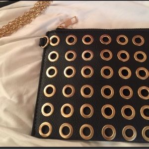 ♠️Black and Gold Clutch♠️