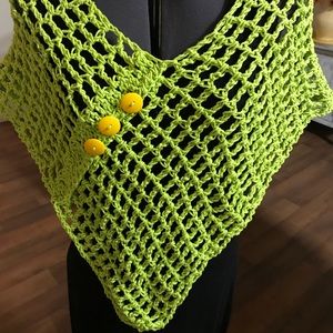Bright Green Shawl