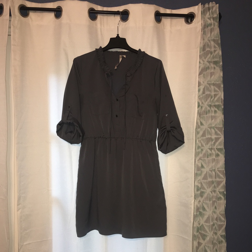 Gray Lauren Conrad Dress. Size 14