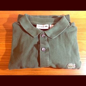 Slim fit Lacoste polo green Size Small