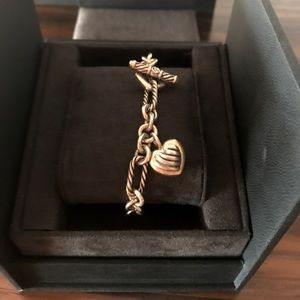 David Yurman Cable Heart Bracelet