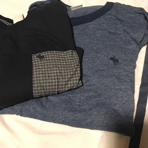 2 long sleeve Abercrombie
