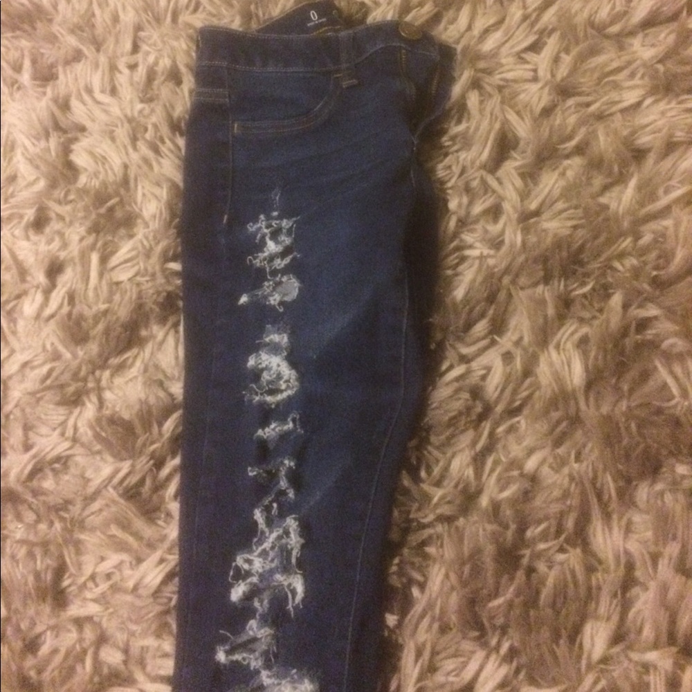 High rise jegging