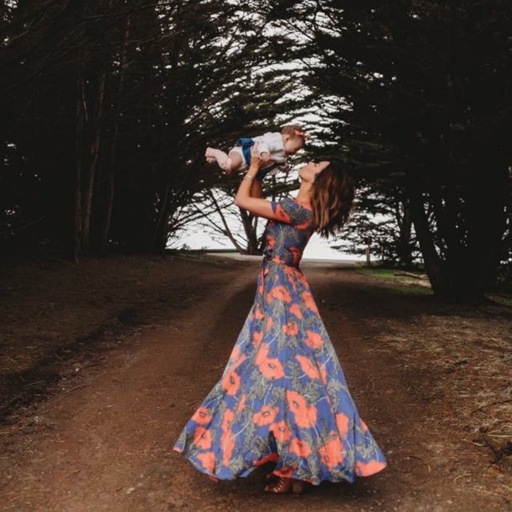 Tularosa desi wrap dress