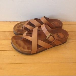 Brown sandals