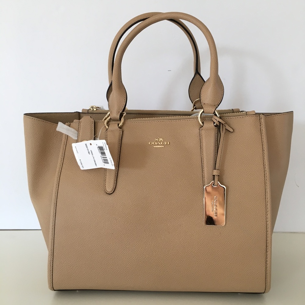 Coach 33995  Crossbody Carryall Crossgrain Leather