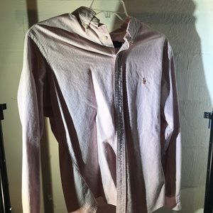 Polo by Ralph Lauren pink button down