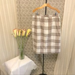 Vintage Handmade Conservative Midi in Neutral