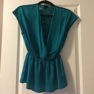 Teal Blouse