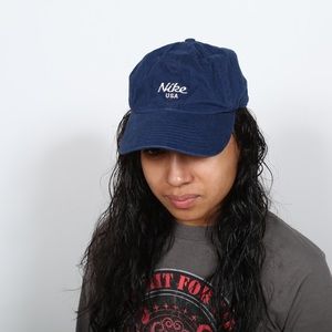 Nike navy blue hat