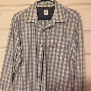 GAP Lightweight Casual Shirt Chambray