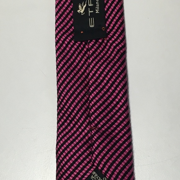 New ETRO Milano Men's Necktie Made in Italy - Picture 5 of 7
