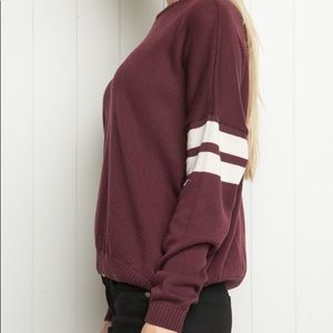 Brandy Melville Maroon Sweater