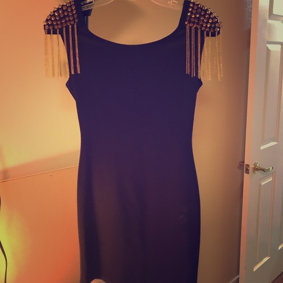 Black mini dress - Picture 1 of 1