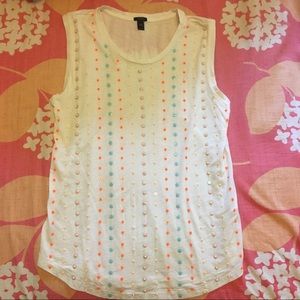J. Crew Beaded Top!