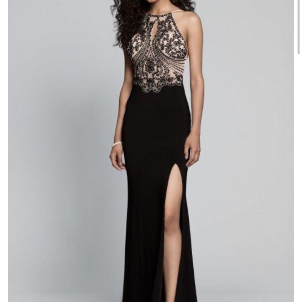 Black prom dress