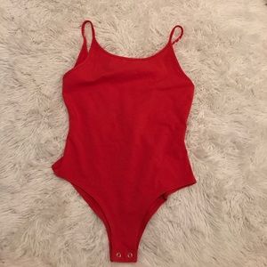 Forever 21 low back cotton bodysuit