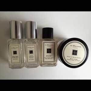 4pcs Jo Malone peony & Wood Sage Sea Salt Gift set