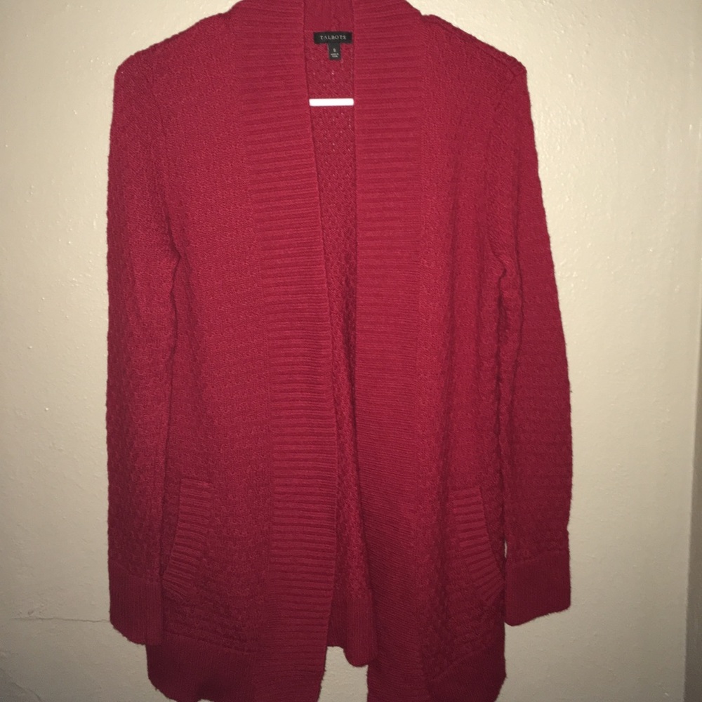 Red Talbots Sweater