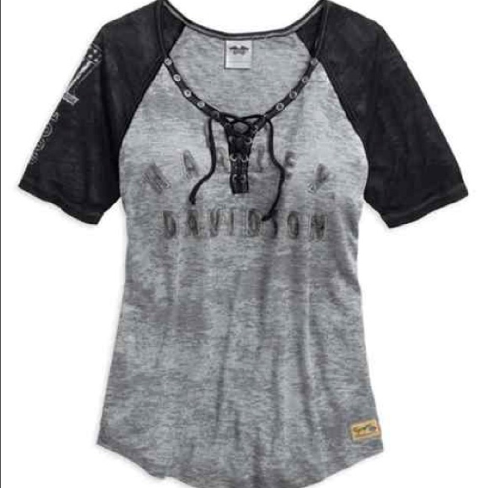 NWT Harley-Davidson 🦅 Raglan Women's T