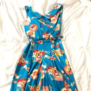 1950's Betty page inspired dress! Japanese pattern