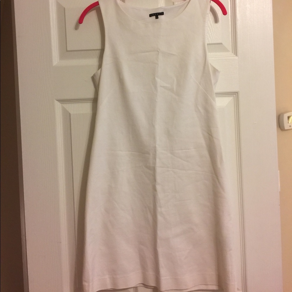 Theory White Dress