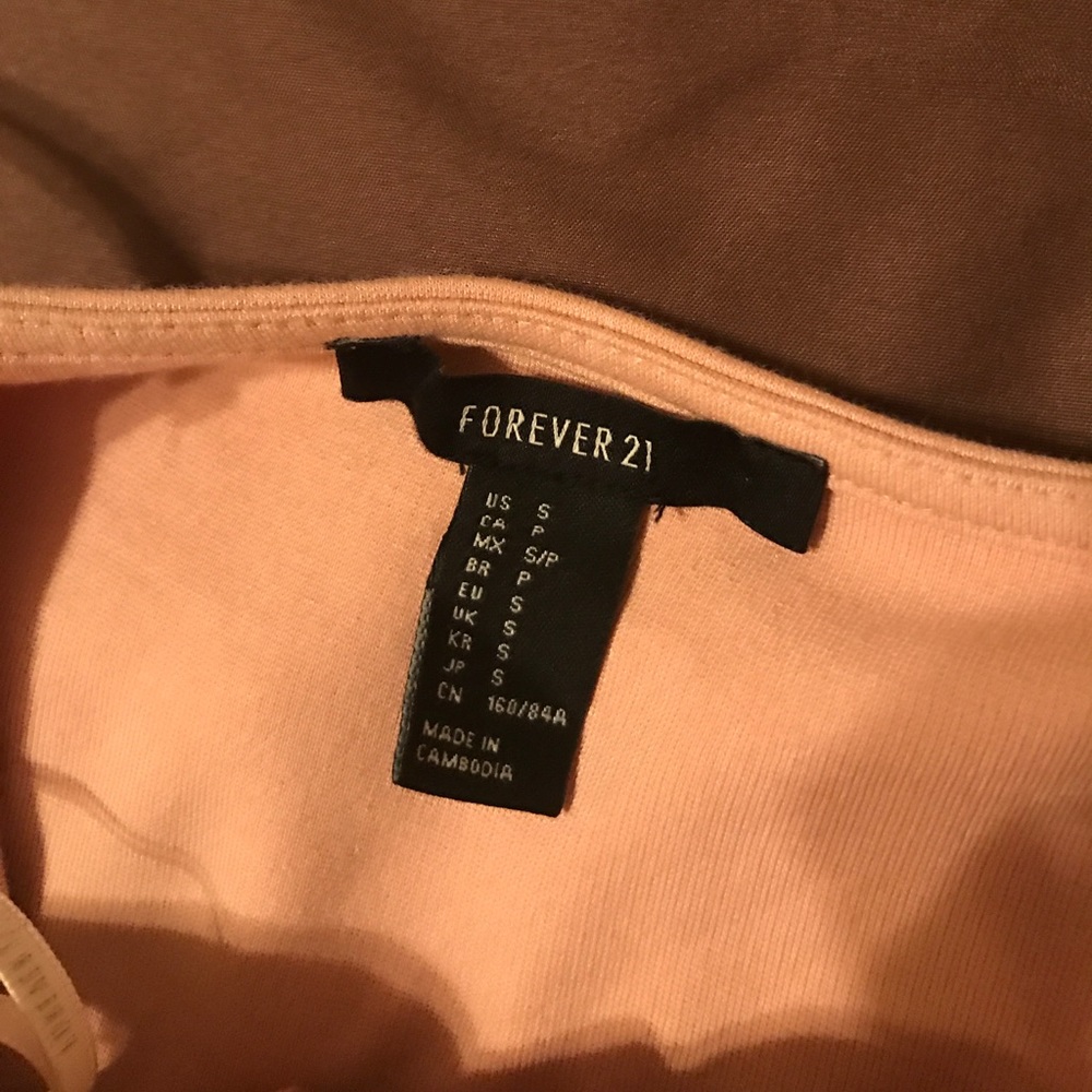 Nude color Forever 21 Small Bodycon Dress - Picture 6 of 8