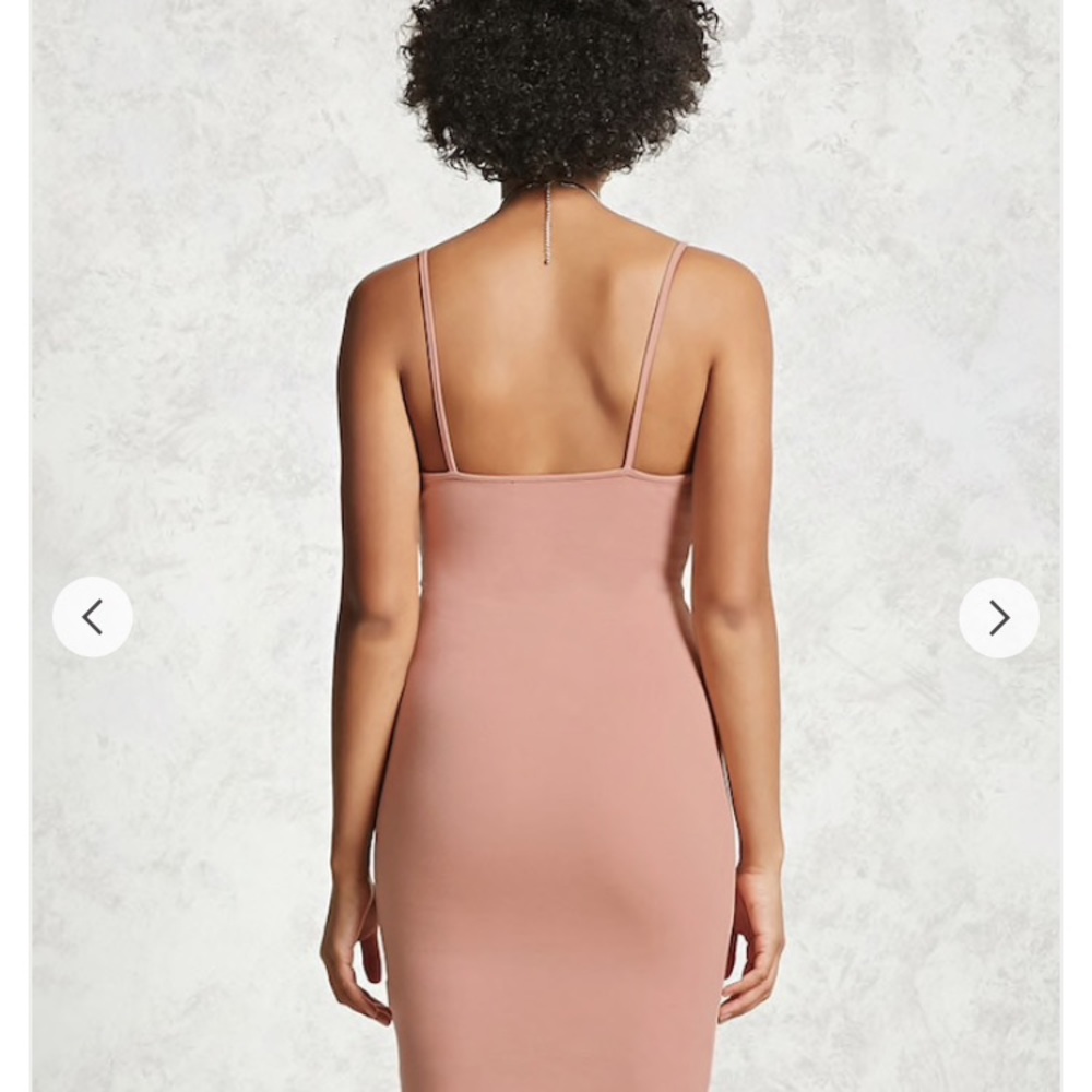 Nude color Forever 21 Small Bodycon Dress - Picture 5 of 8