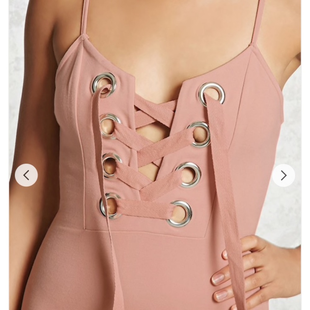 Nude color Forever 21 Small Bodycon Dress - Picture 7 of 8