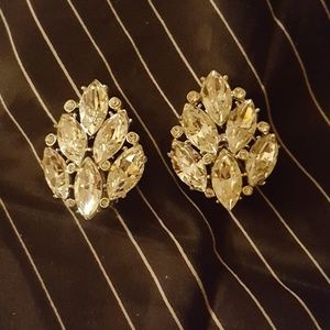Vintage clip on earrings