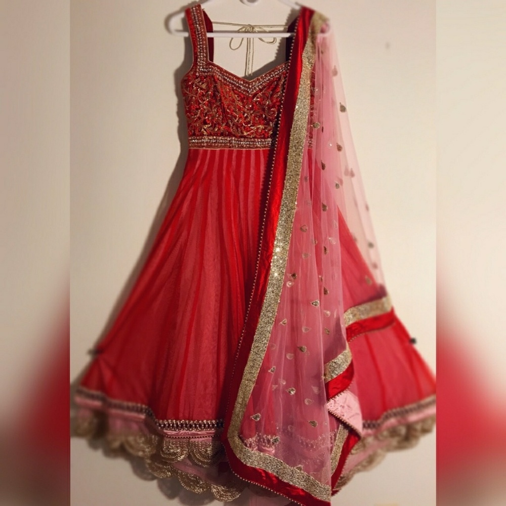 Embroidered Anarkali Salwar Kameez