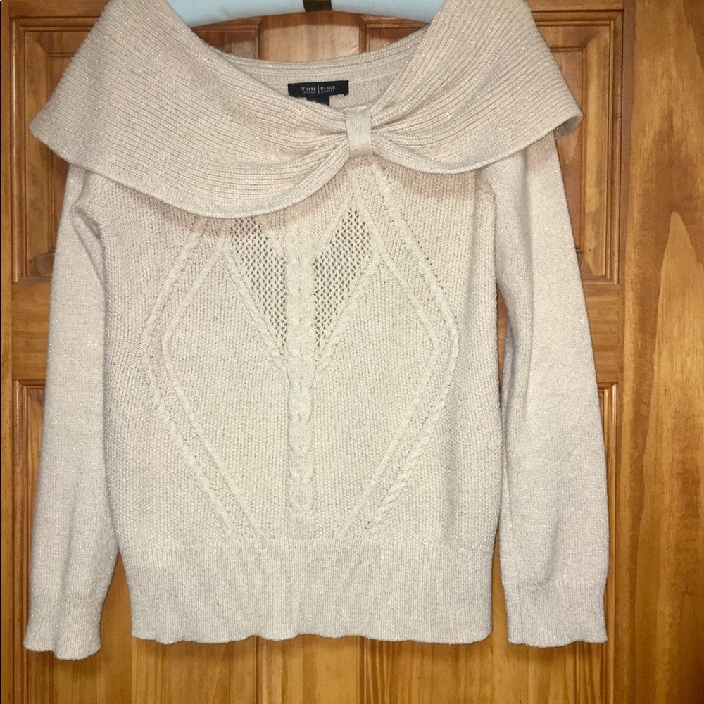 White House Black Market cozy sweater size M