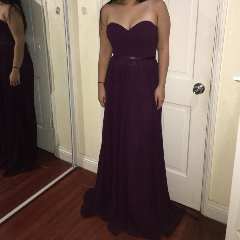 Plum/purple/eggplant gown formal dress