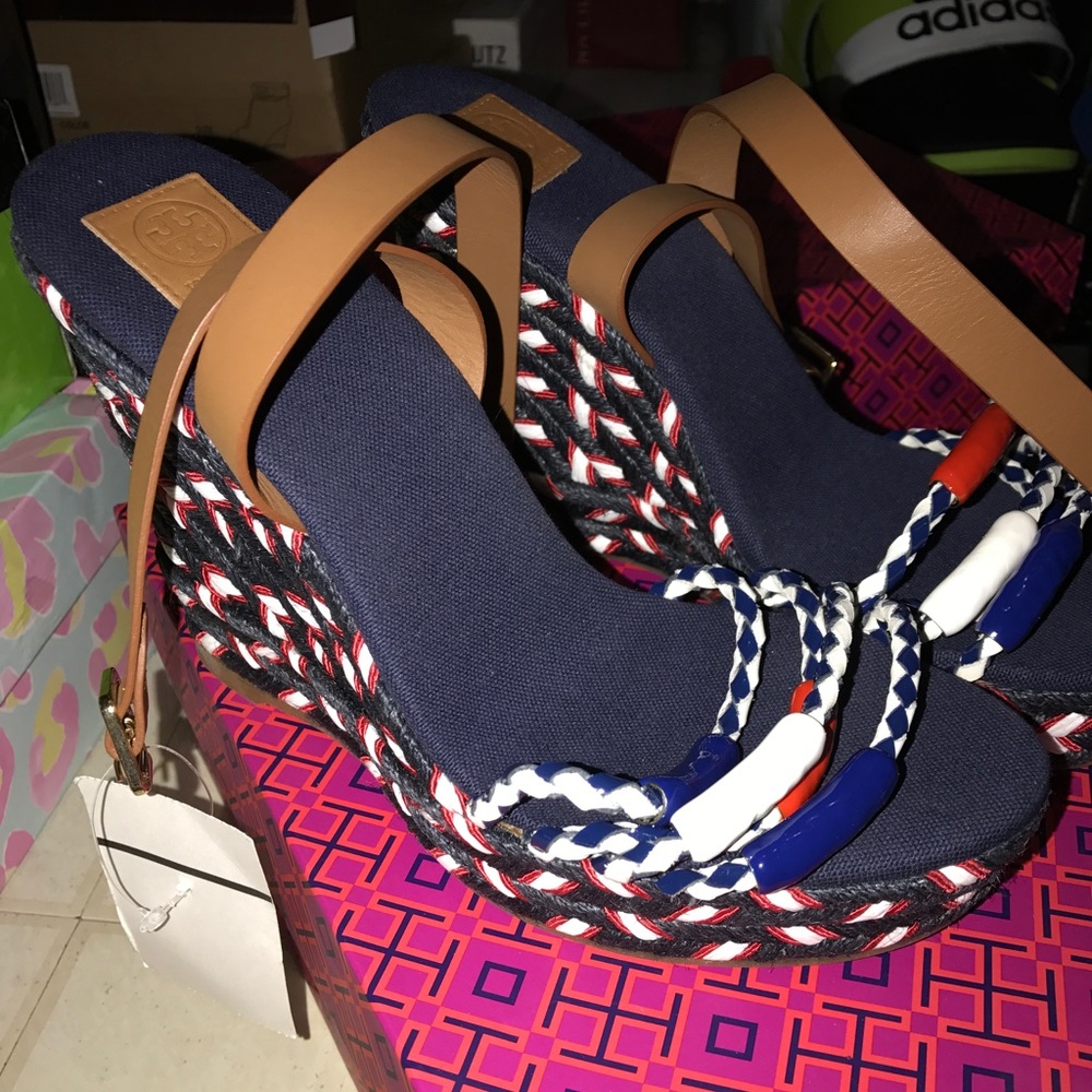New Tory burch wedges
