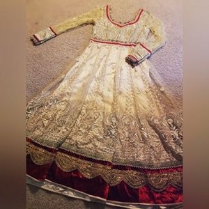 Embroidered Anarkali Salwar Kameez