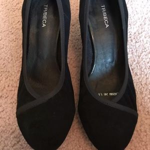 Tricbeca Black Heels