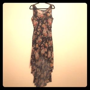 Venus High/Low Floral Maxi