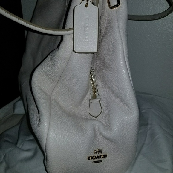 Leather Coach Handbag - Picture 2 of 3