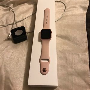 Rose Gold 38mm Series 1 Apple Watch