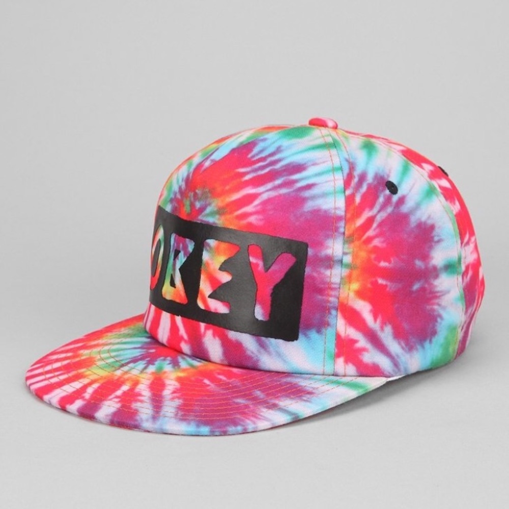 Obey tie dye Snapback