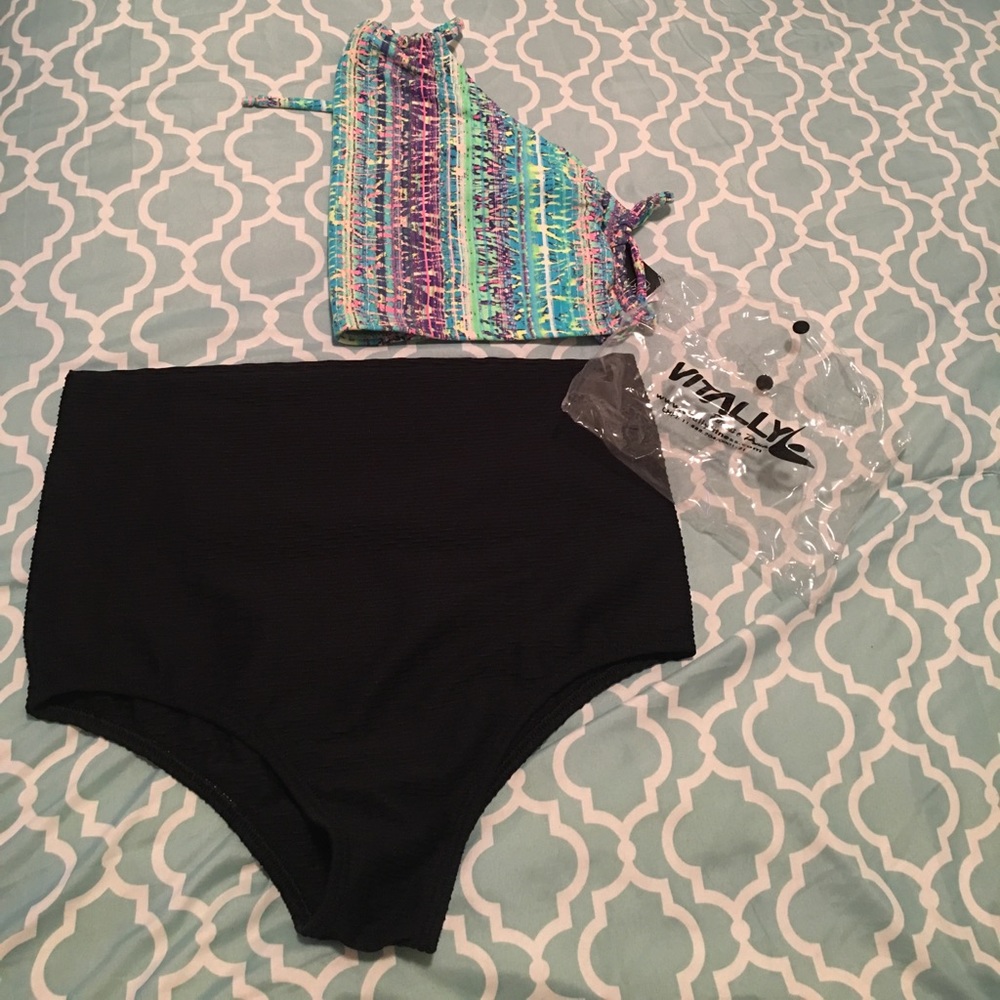 Top and pant black