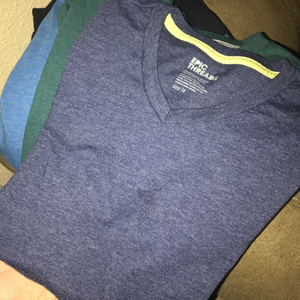 Boys V-neck Shirt Bundle